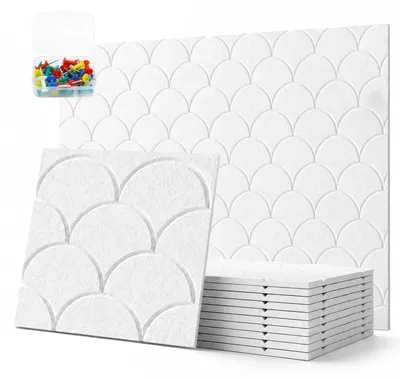 Productafbeelding van Akoestische panelen voor geluidsisolatie - 12 stuks, 30 x 30 cm