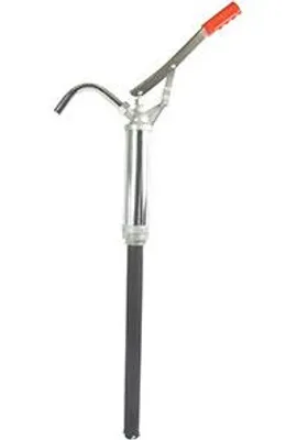 Immagine prodotto di Pompa manuale con pistone. Portata 0,25 l/corsa, circa 25 l/min con tubo flessibile sommergibile / olio - diesel, estensibile da 457 mm a 890 mm