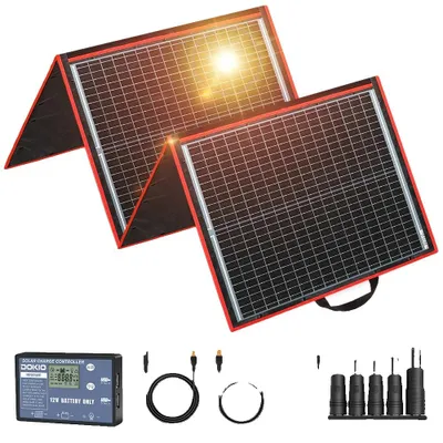 Immagine prodotto di Pannello solare, design portatile, ricarica versatile, 150 W