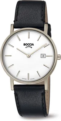 Produktbild von Boccia 3637-02 Herrenuhr Titanium 37mm 5ATM