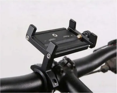 Produktbild von Fahrrad Halterung Befestigung aus Metall in Schwarz für Smartphone