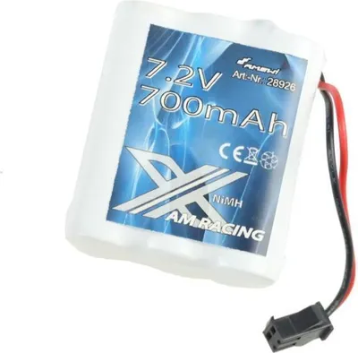 Produktbild von Amewi Akku/ 7,2 V/ 700 mAh /Ni-MH/ HBX Stecker 28926 43x51x29 mm
