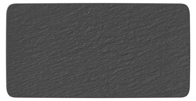 Produktbild von Villeroy & Boch Manufacture Rock Servierplatten-Duo 2-teilig – schwarz & weiß