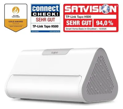 Productafbeelding van Tapo H500: Slimme home hub voor beveiliging en centrale bediening