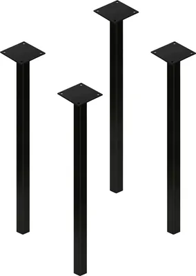 Produktbild von 8er Set Tischbeine Tischuntergestell Esstischgestell Tischfuß Hairpin Tisch Stahl H 90cm