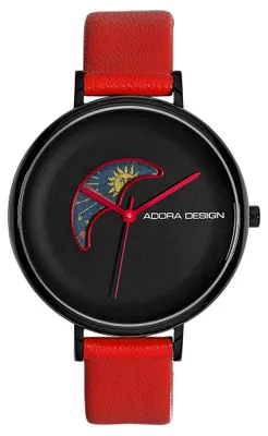 Produktbild von Adora | Damenarmbanduhr Ø 38mm | Sonne & Mond Ziffernblatt | 33329
