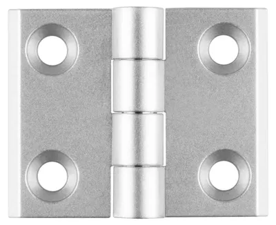 Produktbild von S-POLYTEC Scharniere, Möbelscharniere, Türscharniere aus Kunststoff und Zinkdruckguss für Möbel und Konstruktionsprofile (4, 60mm x 50mm Metall)