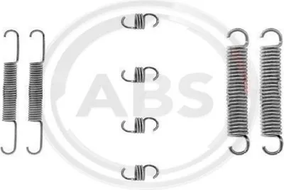 Produktbild von A.B.S. Zubehörsatz Bremsbacken 0662Q Hinten für LADA SAMARA (2108, 2109, 2115, 2113, 2114) 0,09kg