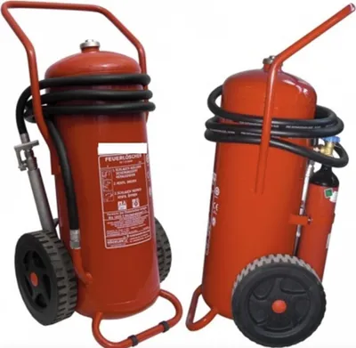 Produktbild von 50L Schaum-Auflade-Feuerlöscher, fahrbar