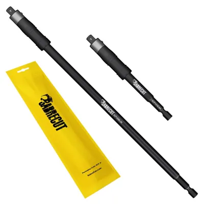 Produktbild von 2 Stück, 110 mm und 260 mm, 2-in-1 Hex-Schlagschrauberkopfhalter