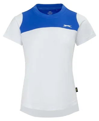 Produktbild von Slazenger - T-Shirt für Damen, Logo, Tennis GT17960 (38 DE) (Blau/Weiß)