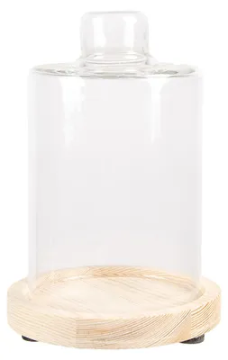 Obrázok produktu pre Clayre & Eef zvon Ø 11x17 cm hnedé drevo