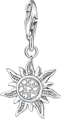 Produktbild von Thomas Sabo Charm-Anhänger Sonne Zirkonia Sterlingsilber 1040-051-14
