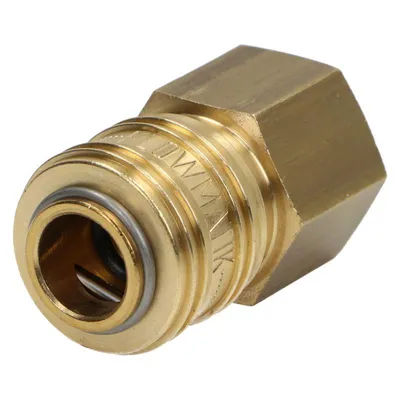 Obrázok produktu pre Rýchlospojka pre pneumatiku DN7,2, typ 26, G 1/2" vnútorný závit, mosadz, spojka na stlačený vzduch, 35 bar, NBR