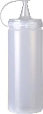 Obrázok produktu pre Dávkovacia fľaša priehľadná 400 ml