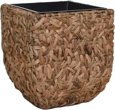 Immagine prodotto di Vaso da fiori WILD in giacinto d'acqua naturale 45x45x50 cm