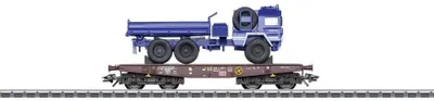 Produktbild von Märklin 48836 - H0 Schwerlastwagen Rlmmps 651 mit THW MAN, Ep.V