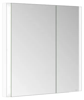 Immagine prodotto di KEUCO SOMARIS Armoire de toilette encastrable 2 portes, asymétrique, 800mm, 14512512200, 14512512200