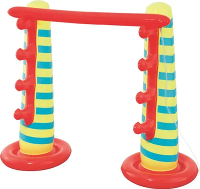 Produktbild von Bestway 52238, Aufblasbares Limbo-Set, 3 Jahr(e), Vinyl, Blau, Rot, Gelb