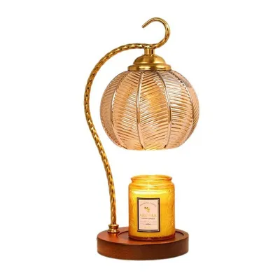 Produktbild von Vintage-Kerzenwärmer dimmbar – Timerfunktion, 2 Glühbirnen, Einzugsgeschenk für Frauen