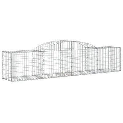Produktbild von Gabione mit Hochbogen 300x50x60/80 cm Verzinktes Eisen