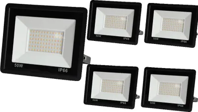 Immagine prodotto di Proiettore, impermeabile IP66, efficiente dal punto di vista energetico, luce fredda 50WX4PCS