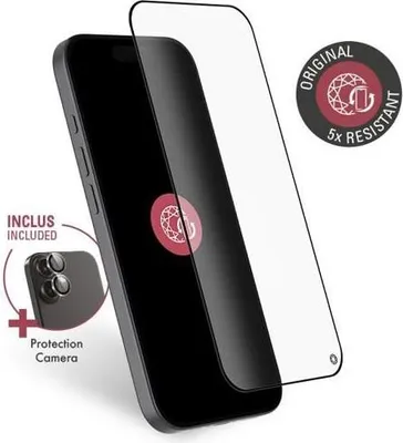 Zdjęcie produktu dla Ochrona Obiektywu Force Glass, Pack 2 szt., FGOG 2,5D, iPhone 17, Szkło Hartowane, Pełna Ochrona Przed Zarysowaniami i Uderzeniami