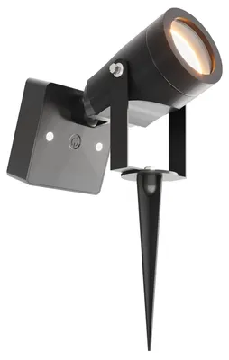Produktbild von Ledvion Gartenstrahler mit Erdspieß IP65 1W 3000K GU10 solar