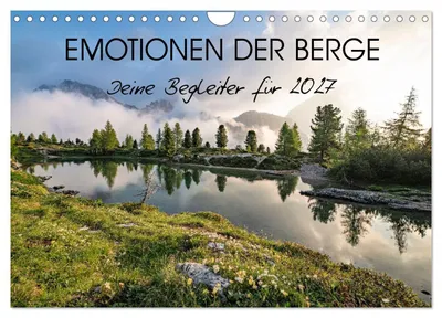 Produktbild von Emotionen der Berge (Wandkalender 2027 DIN A4 quer), CALVENDO Monatskalender