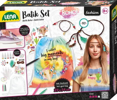 Obrázek produktu pro Navrhněte si vlastní batikovaný batoh LENA z plátna