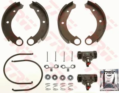Produktbild von TRW Bremsbackensatz Trommelbremse Hinten für CITROËN 2CV Limousine 180mm BK1110