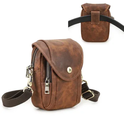 Immagine prodotto di Borsa a tracolla da uomo, ideale per viaggi e uso quotidiano