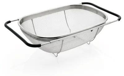 Image de Passoire en Acier Inoxydable L 360 mm l 240 mm H 115 mm - Was Germany
