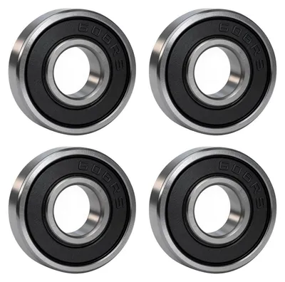 Produktbild von Kugellager 606RS 6x17x6 mm ABEC 9 2RS 4 Stück