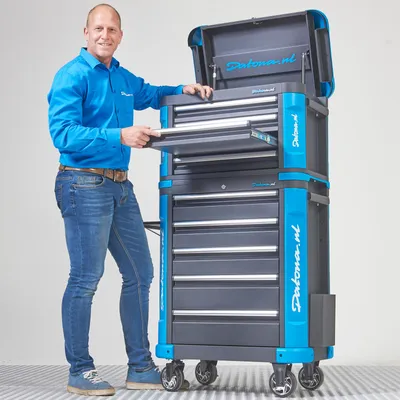 Productafbeelding van Gevulde gereedschapswagen met topkist L - Premium serie