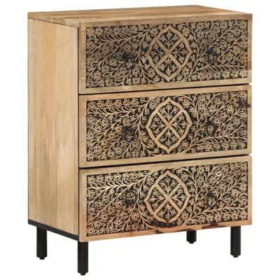 Obrázek produktu pro vidaXL Boční skříňky 2 ks 60x33x75 cm mango masiv