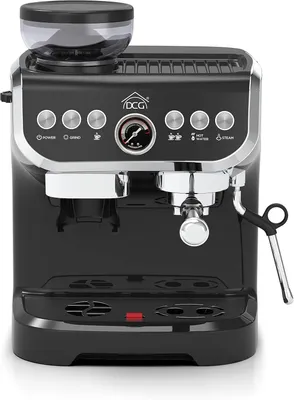 Image de Machine à expresso avec moulin intégré – Cafetière 15 bars avec fonction vapeur