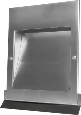 Produktbild von Edelstahl Abluftgitter LG Sigma-E DN 125 Inox V2A Lamellengitter mit Rückstauklappe