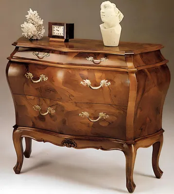 Produktbild von Kommode Holz Italienische Stil Möbel Luxus Kommoden Stil Barock Antik Stil Neu