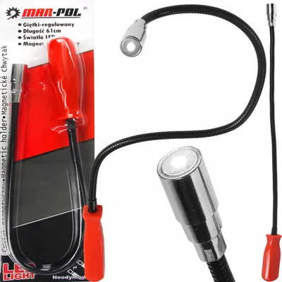 Produktbild von Magnetischer Greifer mit LED-Beleuchtung, 61 cm, M66800