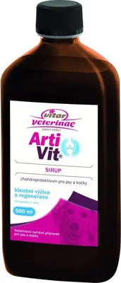 Produktbild von VITAR Veterinae ArtiVit Sirup 500 ml Gelenke Hunde Katzen