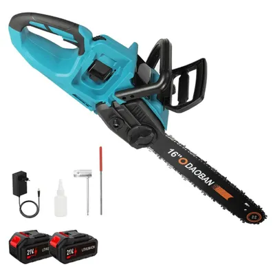 Immagine prodotto di Troncatrice a catena elettrica, lama da 40 cm, motore brushless, batteria EU-2, con spina, lama da 40 cm (16 pollici)
