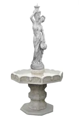 Produktbild von ANTIKES WOHNDESIGN Spring- & Zierbrunnen AWD-SS-093 B:128cm H:230cm