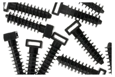 Image de 10 douilles de chevilles noires