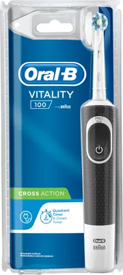 Produktbild von ORAL-B Zahnbürste Vitality 100 CrossAction CLS black