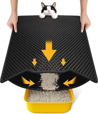 Productafbeelding van Kattenbakmat – Kattenbak Uitloopmat – Kattenbak Vullingmat – duurzaam