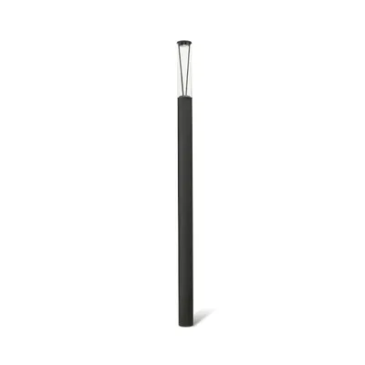 Produktbild von Faro 750200, Außensockel-/Pfostenbeleuchtung, Dunkles Grau, Aluminium, IP65, I, 2700 K