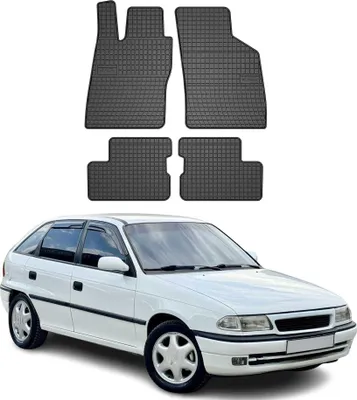 Immagine prodotto di 1991-2002 Opel Astra F tappetini in gomma nera 4 pz