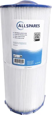Immagine prodotto di AllSpares filtro acqua per idromassaggio/piscina cartuccia filtrante adatta a Weltico C3 / 62613 | Ø180x395mm