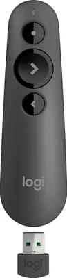 Image de LOGITECH 910-005843 Presenter R500s, sans fil, Bluetooth, graphite